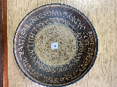 MARGARET HILL MAYOR SILVER JUBILEE PLATE 1977